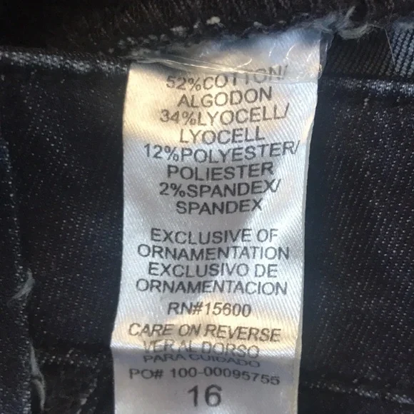 ⭐️New⭐️ Democracy “Ab”solution Skinny Jeans—Size 16 - Picture 6 of 6